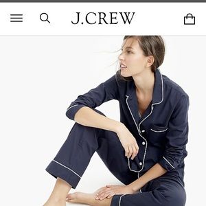 NWT J Crew Petite Vintage Pajama Set